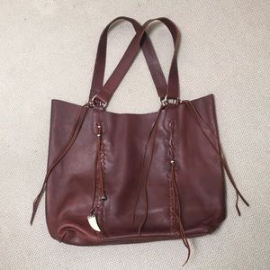 Raj Messenger Bag in Brown Leather